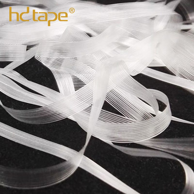 Strip embossed tpu elastic tape