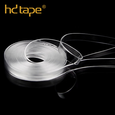 4mm TPU elastic clear strap for hanger loops